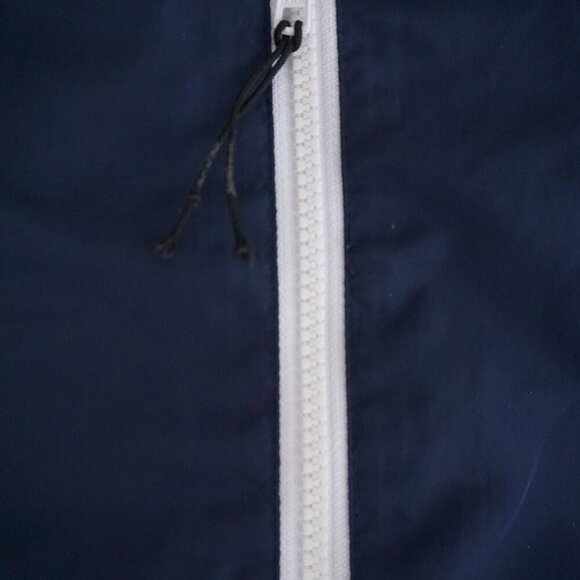 VTG G-SW Get Gitch Aeros Hockey Navy White Zip Up Nylon Windbreaker Jacket M - Picture 10 of 10